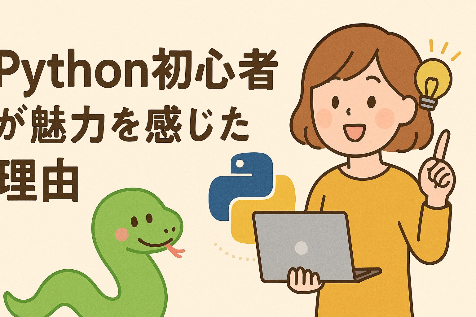 初心者が感じたPythonの魅力